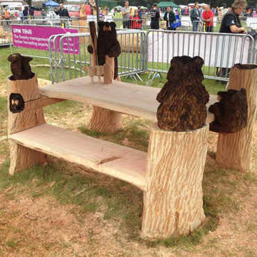 Bear Picnic Table